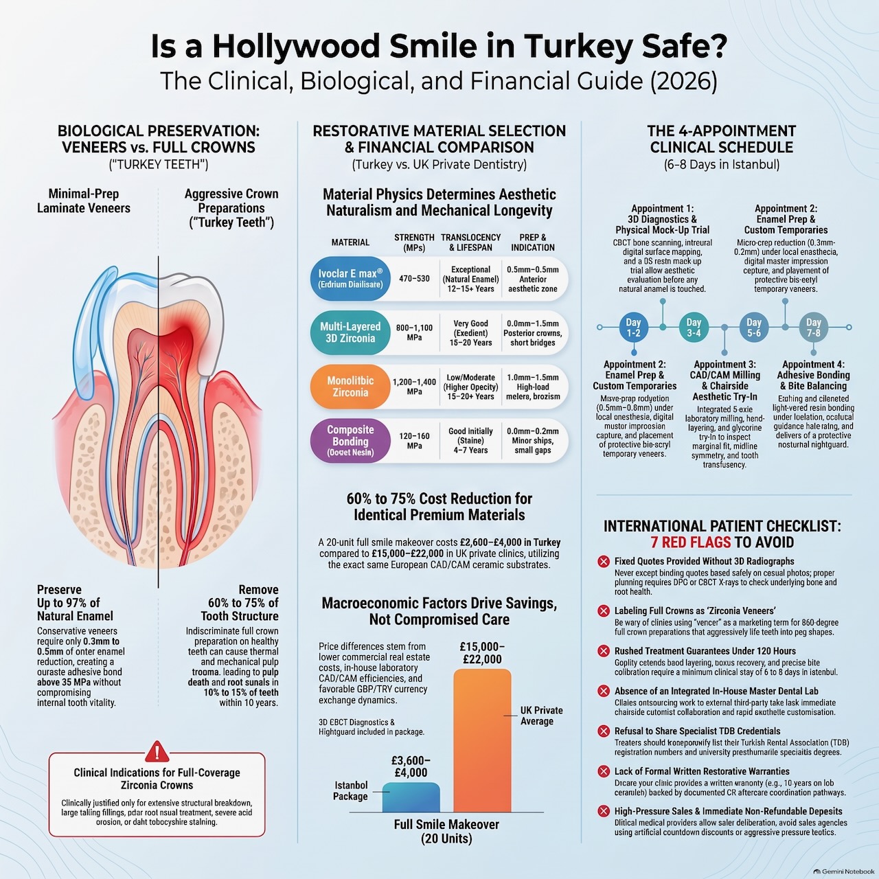 Every year, thousands of British and Irish patients explore whether a Hollywood Smile Turkey procedure offers a viable, medically sound route to restorative dental transformation.